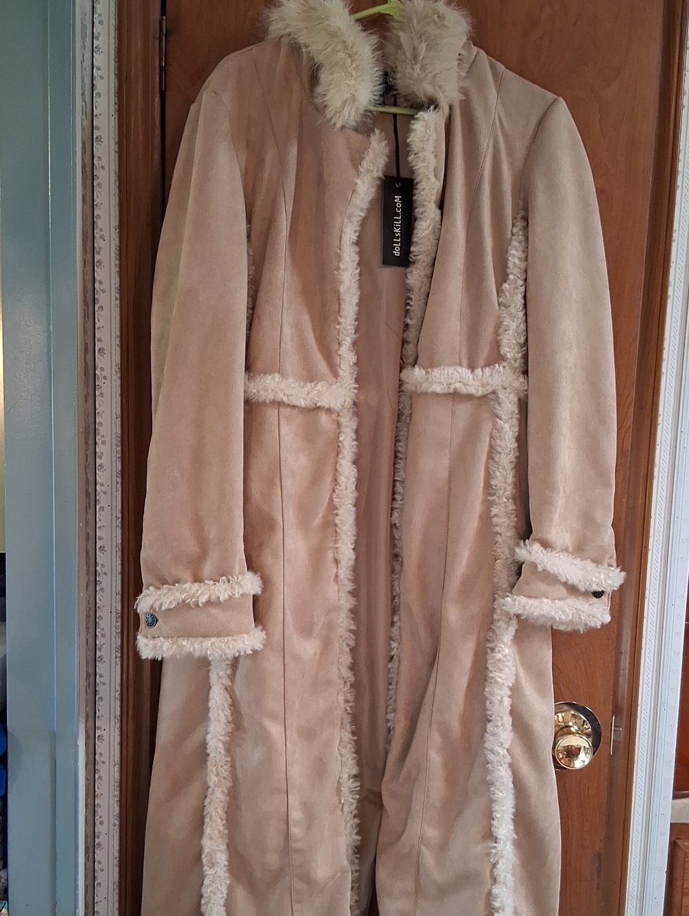 Campus Chill Coat, dELiA*s Long Hooded Trench from Dolls Kill, Size Large